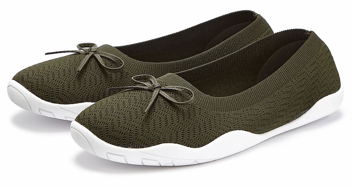 LASCANA Sneaker Ballerinas, Slipper, Halbschuh, Slip-On-Sneaker ultraleicht günstig online kaufen