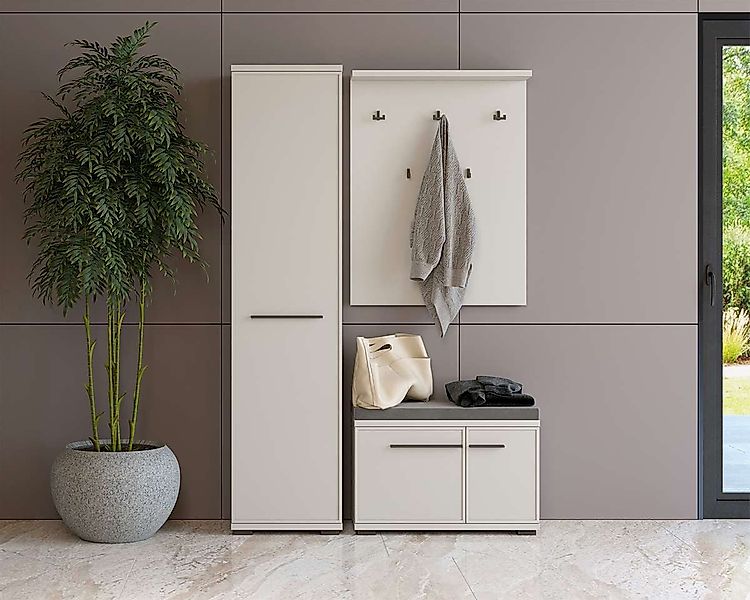PLACES OF STYLE Garderobenpaneel "Opera, Wandregal, mit Haken, mit Regal, i günstig online kaufen