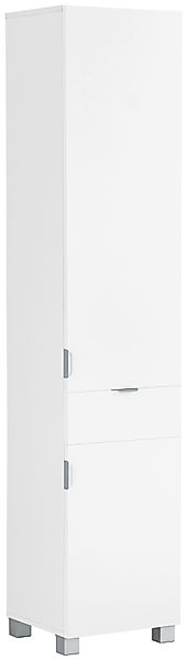 welltime Hochschrank "Lage", Pflegeleichte Oberfläche, viel Stauraum, FSC-z günstig online kaufen