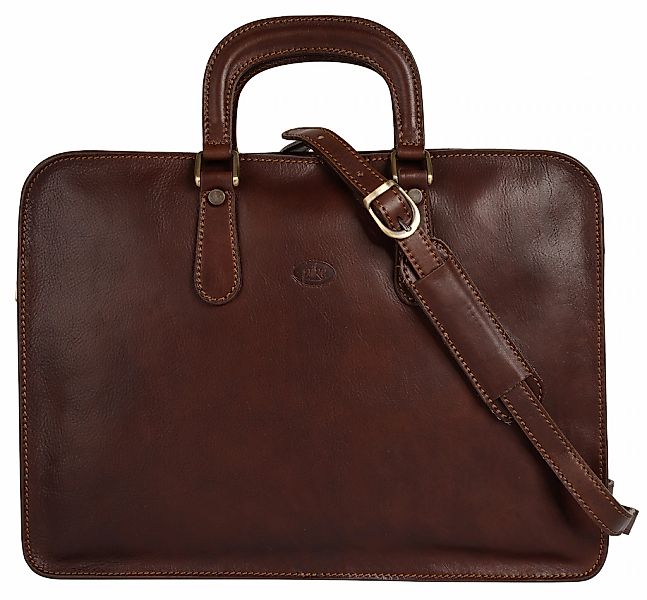 Piké Aktentasche echt Leder, Made in Italy günstig online kaufen