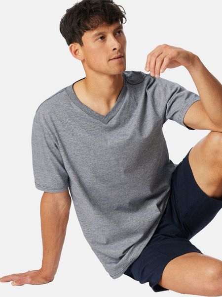Schiesser Pyjamaoberteil T-Shirt - Mix Relax günstig online kaufen