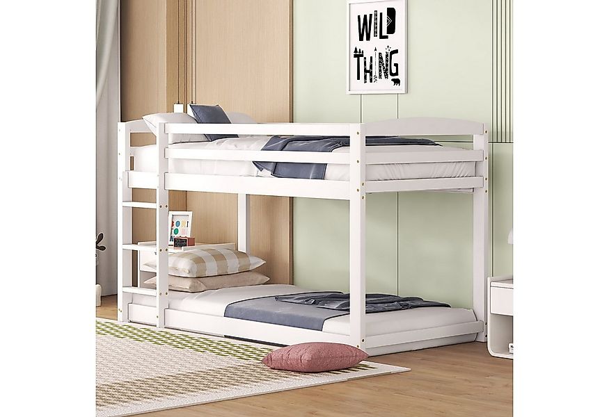 TavilaEcon Etagenbett Kinderbett Jugendbett, Massivholzrahmen, einfache Mon günstig online kaufen