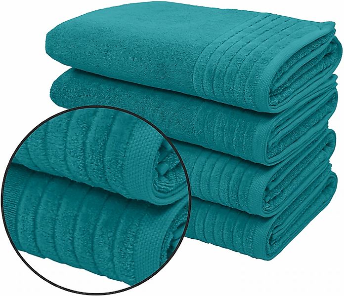 my home Duschtücher »Sanremo premium, Premium Handtücher, 600 gr/m², 70x140 günstig online kaufen