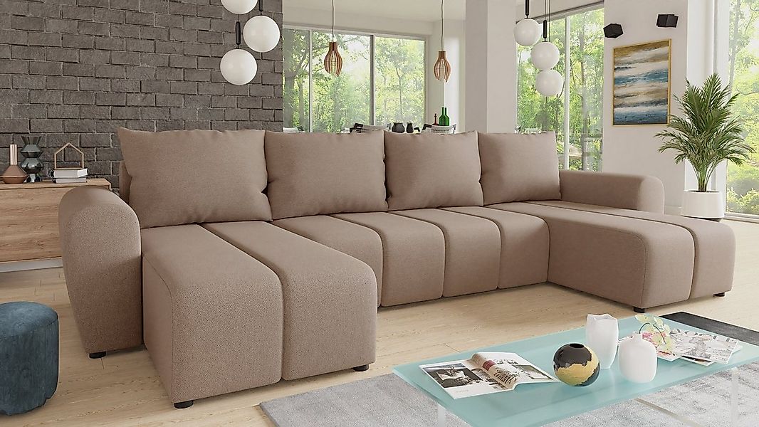 Sofnet Wohnlandschaft Cleo U, mit Schlaffunktion günstig online kaufen
