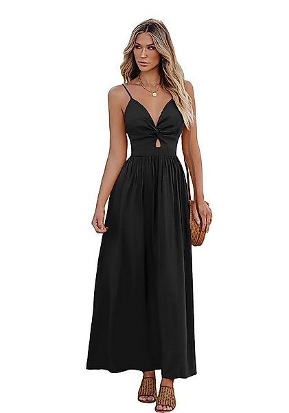 Cupshe Strandkleid Front Twist & Schlüsselloch Maxikleid Twist vorne, Schlü günstig online kaufen