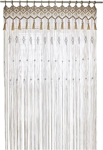 DOPWii Wandteppich Wandbehang Tapisserie,Handgewebte Makramee Vorhang,Boho günstig online kaufen