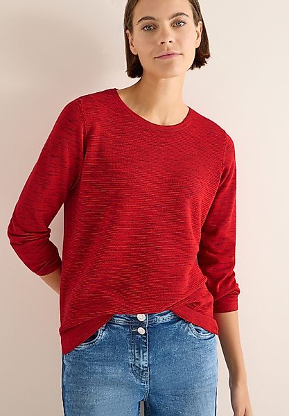 CECIL Rundhalspullover mit Struktur günstig online kaufen