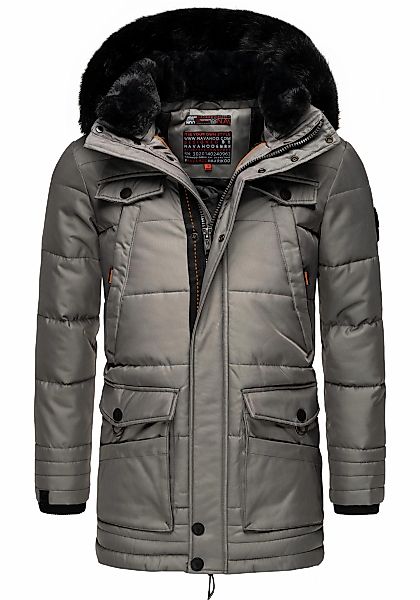 Navahoo Winterjacke "Luaan", mit Kapuze, stylischer Wintermantel mit abnehm günstig online kaufen