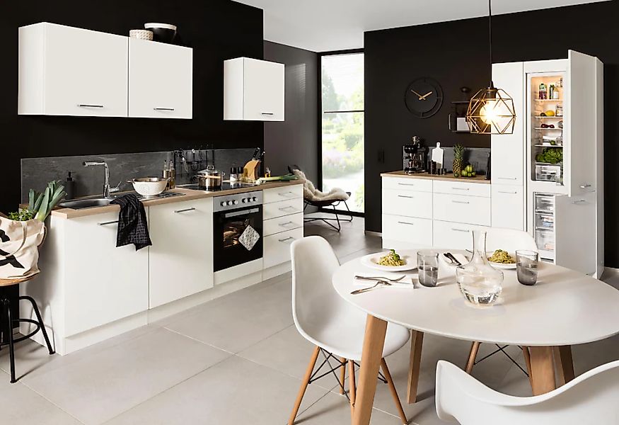 KOCHSTATION Küchenzeile "KS-Visby", ohne E-Geräte, Breite 330 cm, für Kühl/ günstig online kaufen