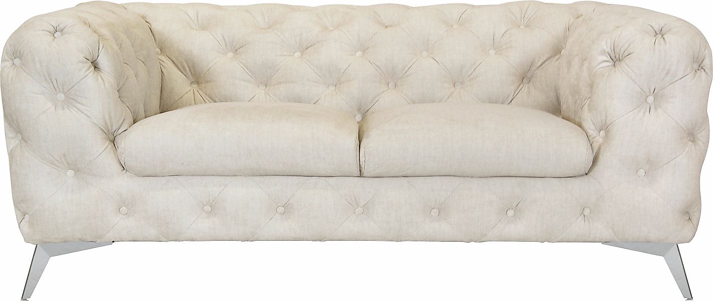 Leonique Chesterfield-Sofa "Glynis", aufwändige Knopfheftung, moderne Chest günstig online kaufen