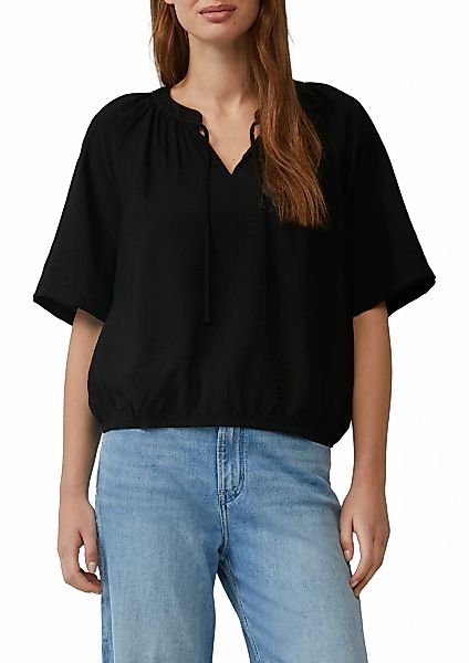 s.Oliver Kurzarmbluse, mit All-Over Print günstig online kaufen
