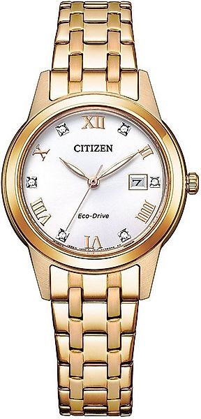 Citizen Quarzuhr Damenuhr mit Eco-Drive - Citizen Modell: FE1243-83A günstig online kaufen
