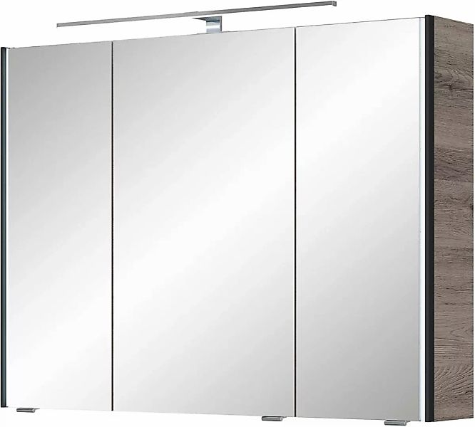 Saphir Spiegelschrank "Serie 7045 Badezimmer-Spiegelschrank inkl. LED-Beleu günstig online kaufen