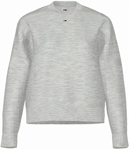 Tommy Jeans Rundhalspullover TJW ESSENTIAL CREW NECK SWEATER mit Rippbündch günstig online kaufen