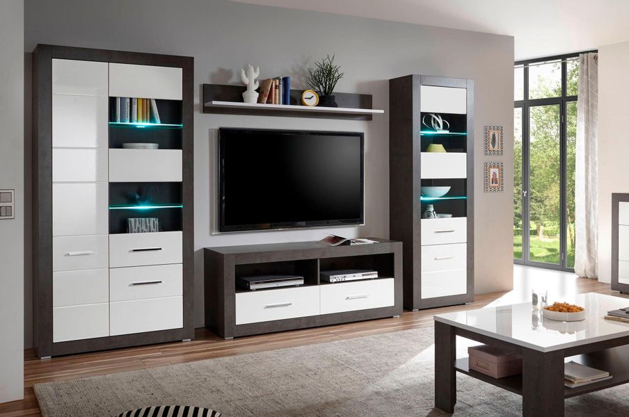 INOSIGN Wohnwand "Etero" Set, 4 Stk. tlg. günstig online kaufen