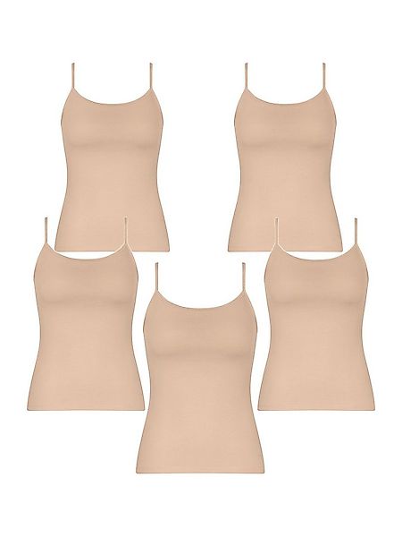 sloggi Spaghettitop Pure Comfort (5-tlg) Frauen Ärmelloses Shirt günstig online kaufen
