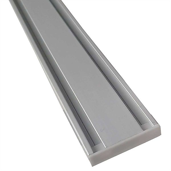 Bestlivings Gardinenschiene, 2-läufig, Fixmaß, Aluminium, verschraubte günstig online kaufen