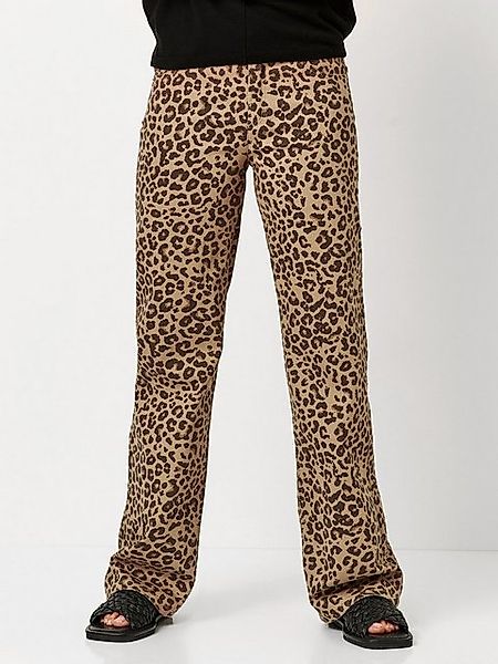 TONI Straight-Jeans Ella mit Leo-Print günstig online kaufen