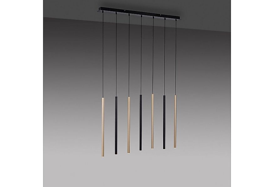 Paul Neuhaus Pendelleuchte FLUTE, LED fest integriert, Warmweiß günstig online kaufen