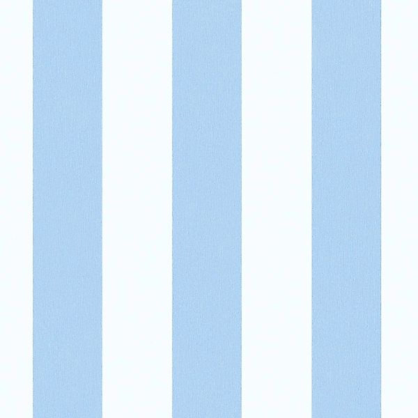 PROFHOME 381485-GU Kinder Tapete Streifentapete Matt Blau Weiß 0,53 m x 10, günstig online kaufen