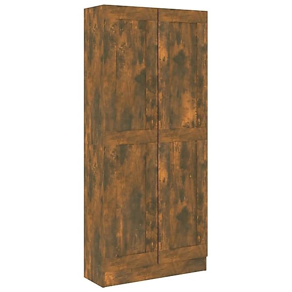 VidaXL Badezimmerschrank Räuchereiche 82,5x30,5x185,5 cm Holzwerkstoff günstig online kaufen