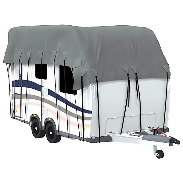 vidaXL Dachplane für Wohnwagen Grau 500x300 cm Vliesstoff 2147311 günstig online kaufen