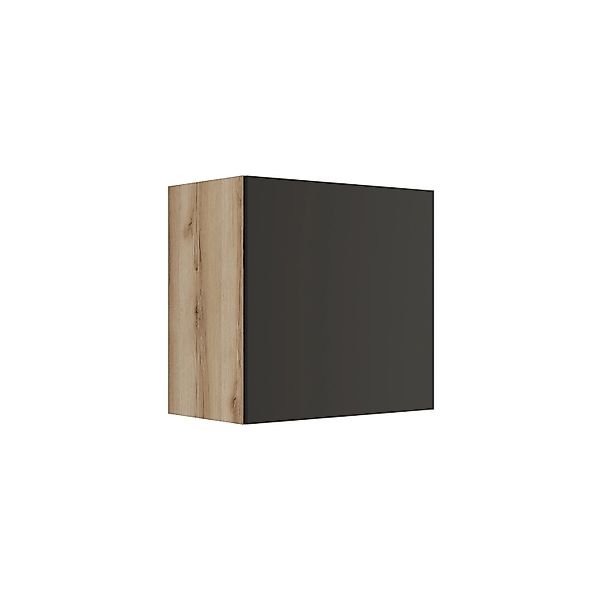Optifit Küchen-Oberschrank 60 x 57,6 x 34,6 cm Noah420 Anthrazit Wildeiche günstig online kaufen
