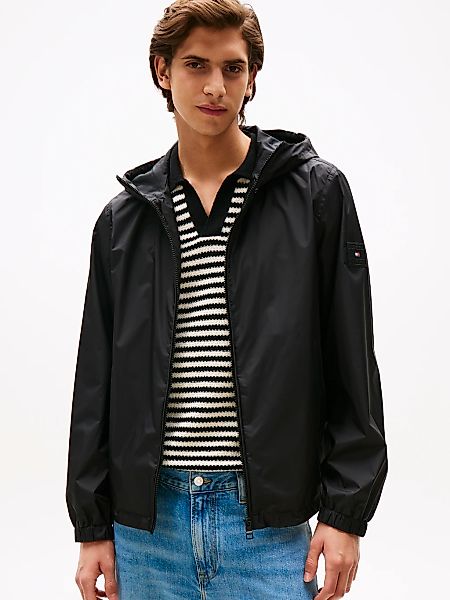 Tommy Hilfiger Blouson "RWB HOODED JACKET", mit Kapuze, Freizeitjacke, Über günstig online kaufen