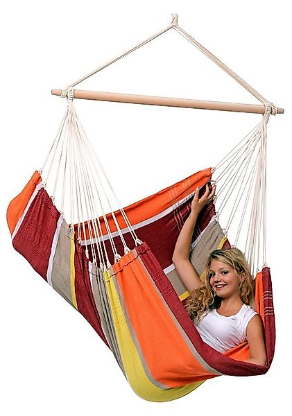 Amazonas Hängesessel Brasil KingSize Hängestuhl (Belastbarkeit 150 kg, Hand günstig online kaufen