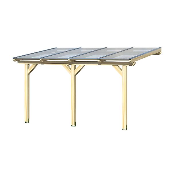 Skan Holz Terrassenüberdachung Andria 434 cm x 350 cm günstig online kaufen