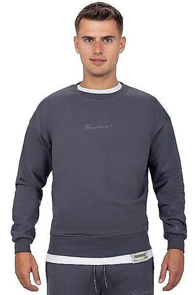Reichstadt Sweatshirt Casual Basic Pullover 23RS037 (1-tlg) mit Eleganten D günstig online kaufen