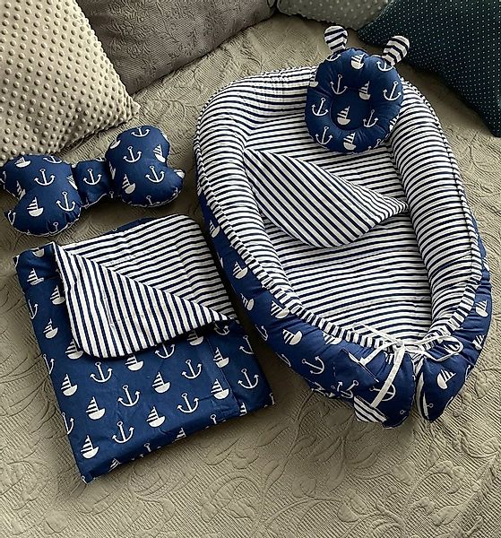 Loolay Kuschelnest BIO BAUMWOLLE BABYNEST Babykokon Neugeborene Babyaustatt günstig online kaufen