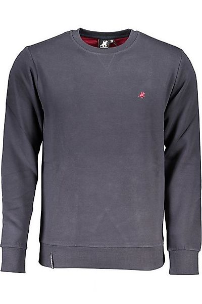 U.S. GRAND POLO Sweatshirt Blaues Herren Sweatshirt: Oversize, Rundhals günstig online kaufen