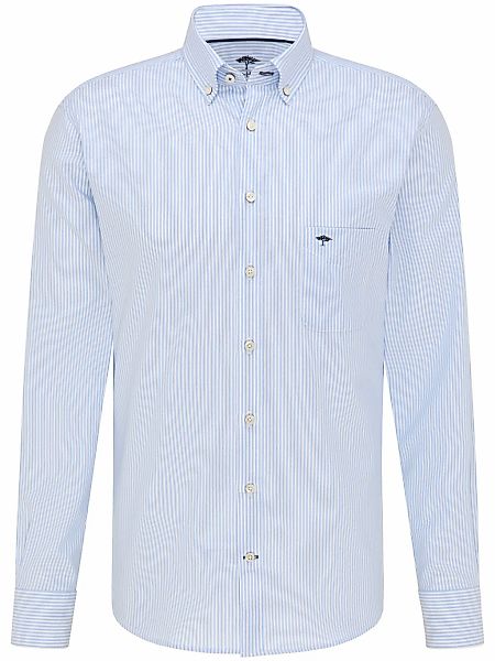 FYNCH-HATTON Langarmhemd bequeme Passform, aus reiner Baumwolle, mit Brustt günstig online kaufen