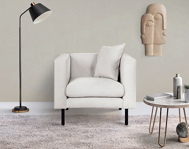 Home affaire Sessel "Lillibeth Cocktailsessel, Loungesessel, Maße B/T/H: 90 günstig online kaufen