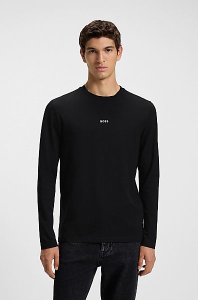 BOSS ORANGE Langarmshirt "TChark", mit Logo-Schriftzug günstig online kaufen