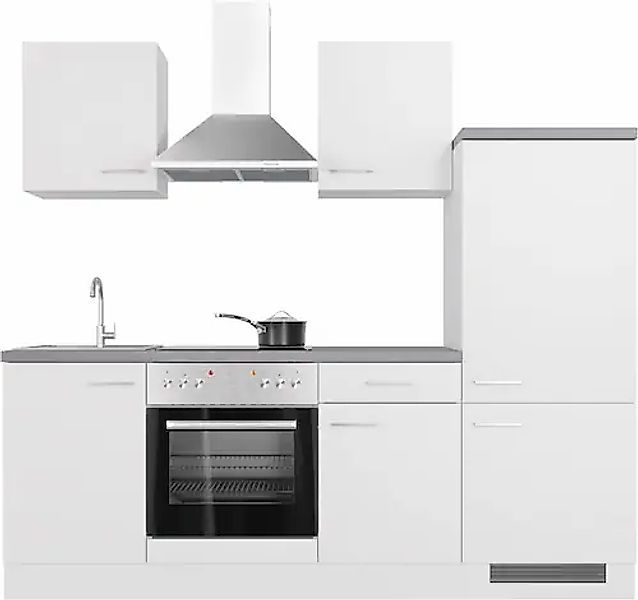 Flex-Well Küchenzeile »Kopenhagen« wahlw. mit E-Geräten, Breite 220 cm, vie günstig online kaufen