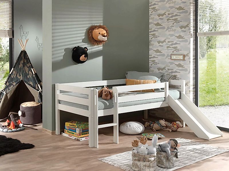 Vipack Spielbett "Pino, Kiefer massiv, Liegefläche 90/200, Made in Europe", günstig online kaufen