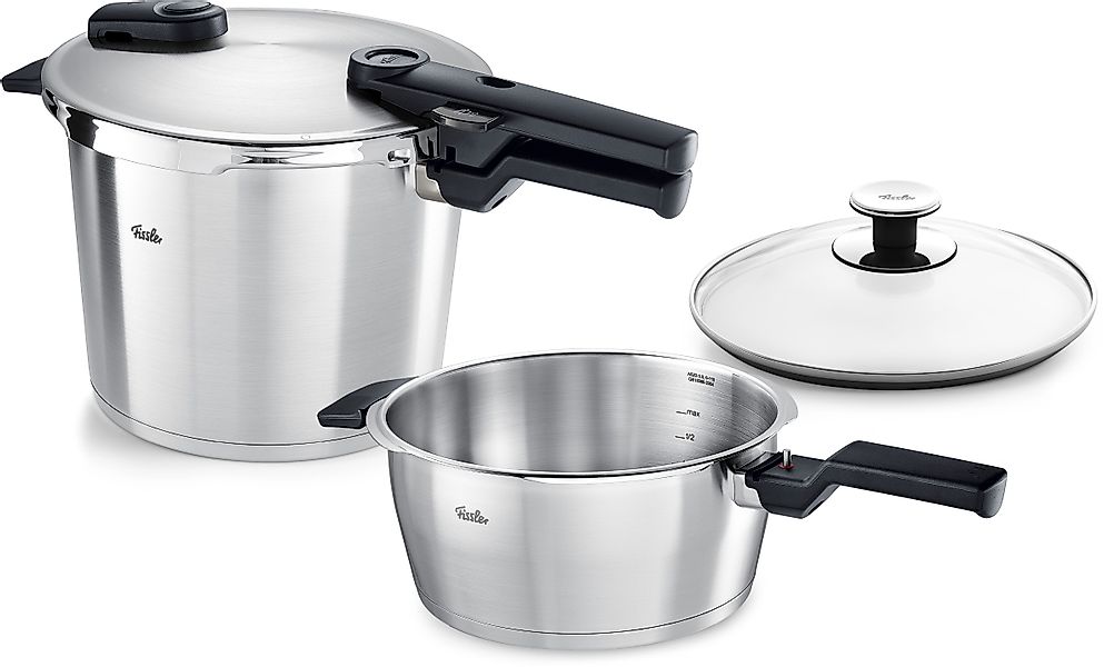 Fissler Schnellkochtopf »Vitaquick® Premium« Set, Schnellkochtopf 3,5 l + 6 günstig online kaufen