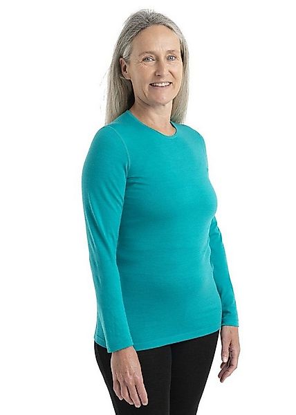 Icebreaker Langarmshirt Unterwäsche 200 Oasis LS Crewe - Merinowolle, engan günstig online kaufen