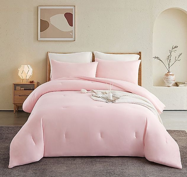 wohnTRAUM24 Microfaserbettdecke Bettdecke 135x200 200x200 cm, Ganzjahresdec günstig online kaufen