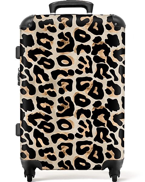 NoBoringSuitcases.com© Hartschalen-Trolley Panther Druck - Tiere günstig online kaufen