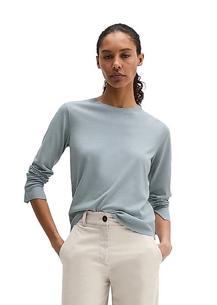 Marc O'Polo Langarmshirt aus TENCEL™ Lyocell-Baumwolle-Mix günstig online kaufen