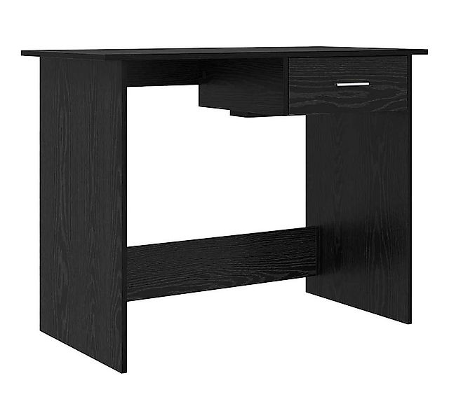 vidaXL Schreibtisch Schreibtisch mit Speicher Schwarz Eichen-Optik 100 x 50 günstig online kaufen