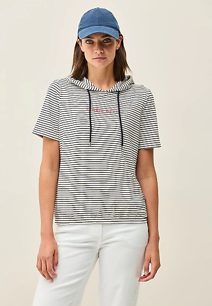 Cecil Kapuzenshirt, bestehend aus einem Materialmix günstig online kaufen