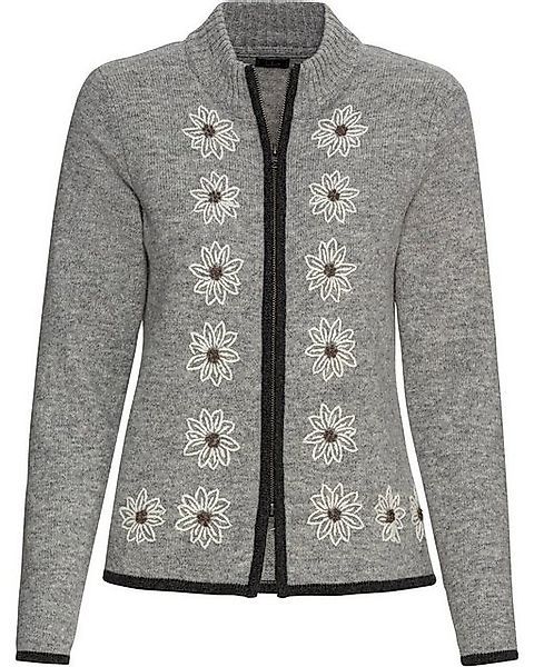 Luis Steindl Strickjacke Strickjacke mit Edelweiß günstig online kaufen