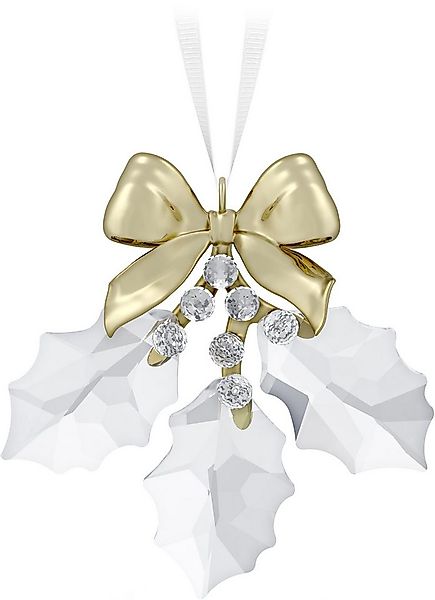 Swarovski Dekohänger Sammelfigur Holiday Magic Stechpalmenblätter Ornament günstig online kaufen
