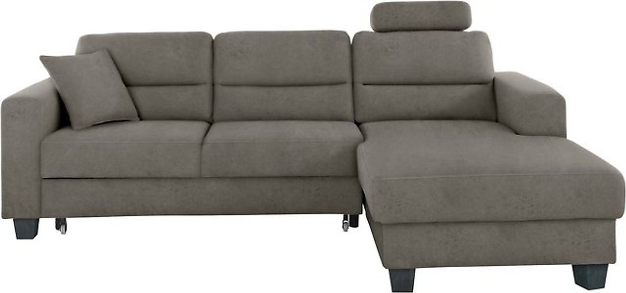 TRENDMANUFAKTUR Ecksofa Chamber, zeitlos und modern, bequem mit hohem Sitzk günstig online kaufen