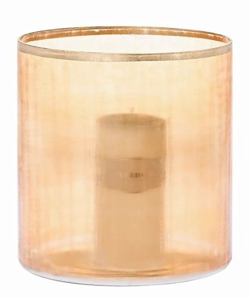 Riverdale Windlichter ohne Henkel Windlicht Blair orange 25 cm (orange) günstig online kaufen
