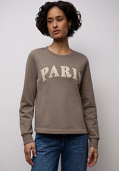 STREET ONE Sweatshirt, mit Wording Artwork günstig online kaufen